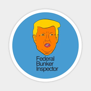 Federal Bunker Inspector Magnet